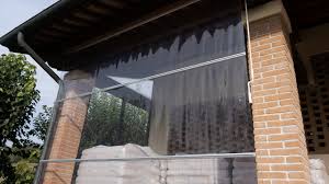 Indoor and Outdoor Use Clear Blinds