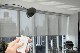 Contemporary Appeal Motorized Blinds